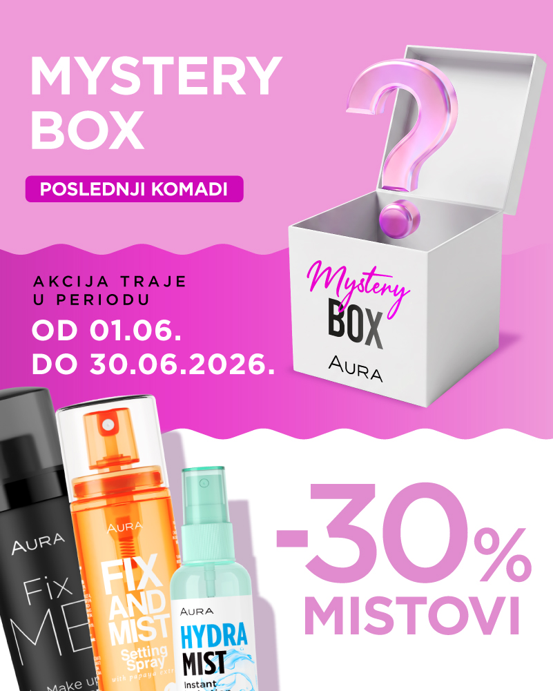 Mystery Box & Mistovi -30%