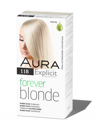 Set za trajno bojenje kose FOREVER BLONDE 11B Special light beige blonde 