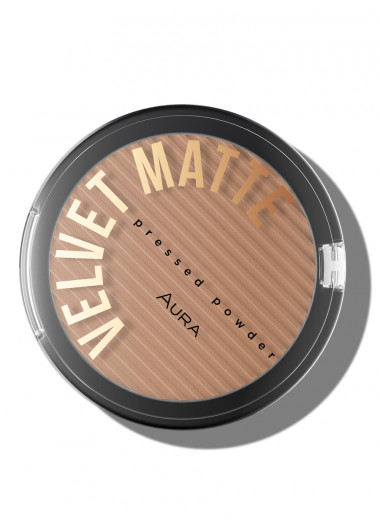 Kompaktni puder VELVET MATTE 317 Warm Beige 