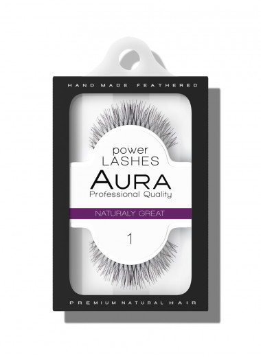 Veštačke trepavice POWER LASHES 01 Naturaly Great 