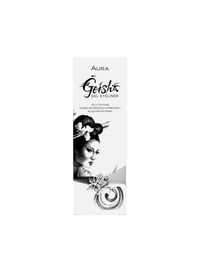 Ajlajner u gelu GEISHA black 