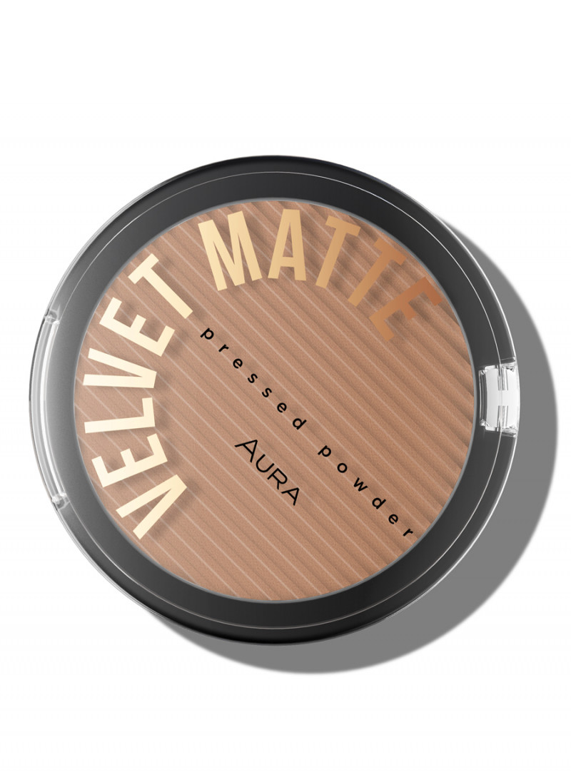 Kompaktni puder VELVET MATTE 317 Warm Beige 