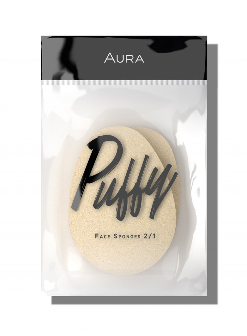 Sunđeraste pufne za lice PUFFY 2/1 