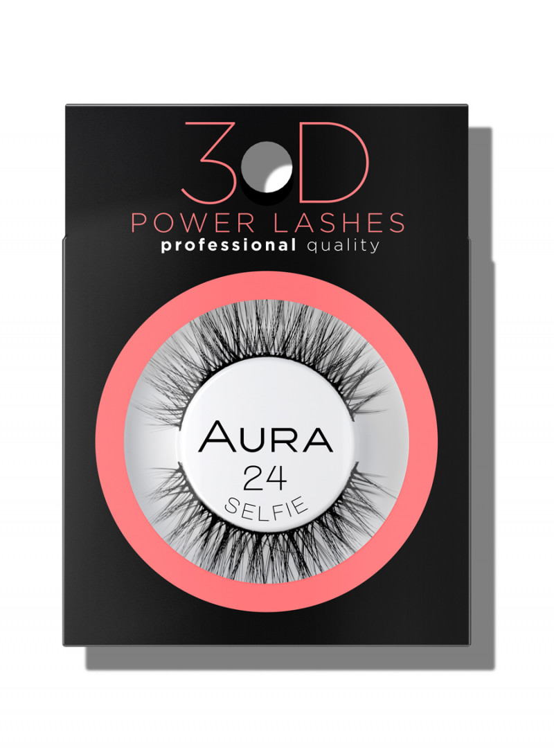 3D Veštačke trepavice 3D POWER LASHES 24 Selfie 