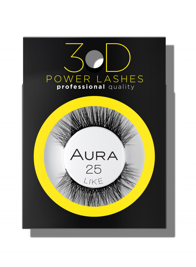 3D Veštačke trepavice 3D POWER LASHES 25 Like 
