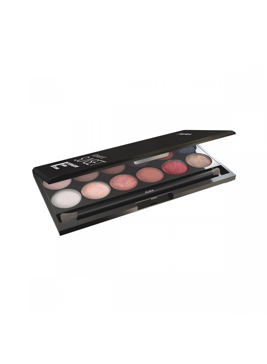 Paleta senki za oči ROMANTIC SUNSET Palette 12 colours 