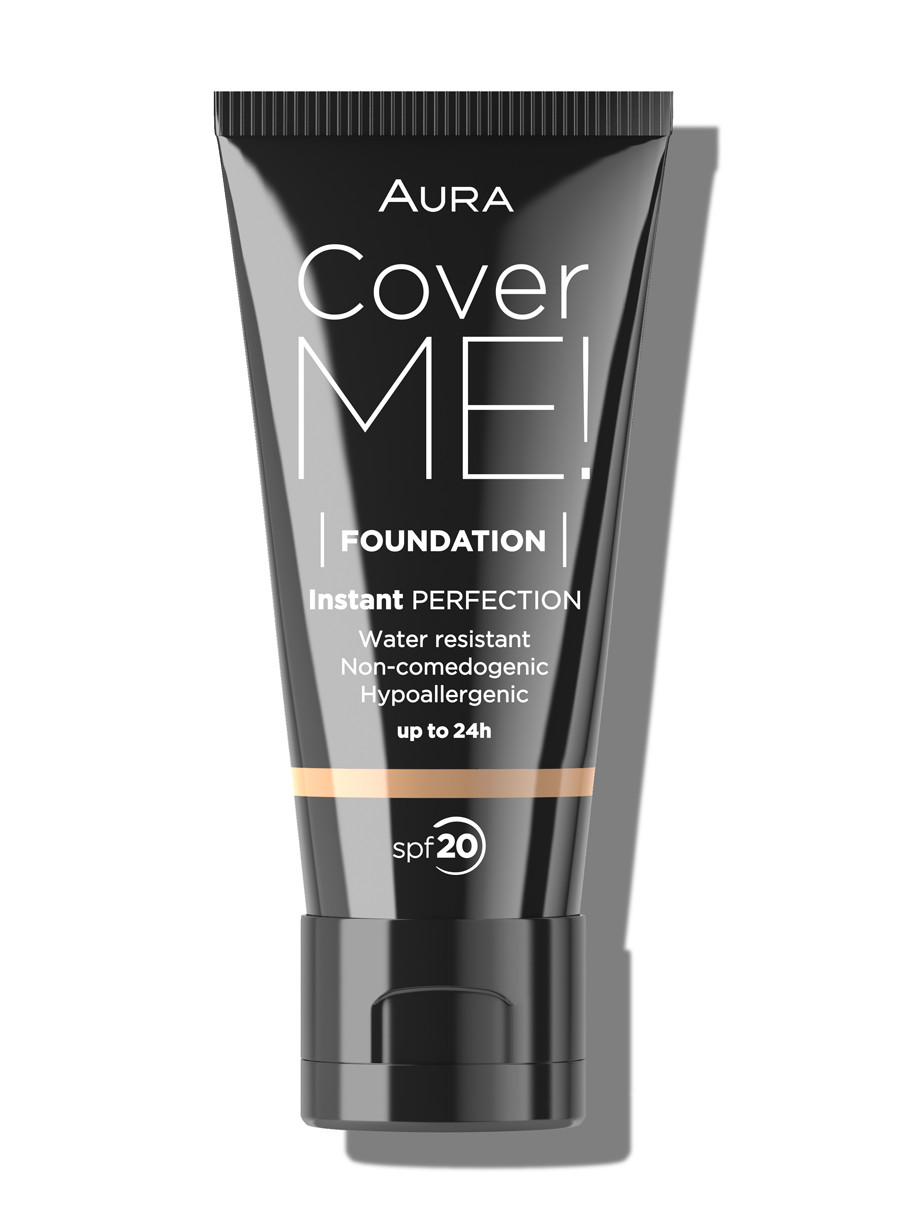 Tečni puder COVER ME! 102 Ivory 