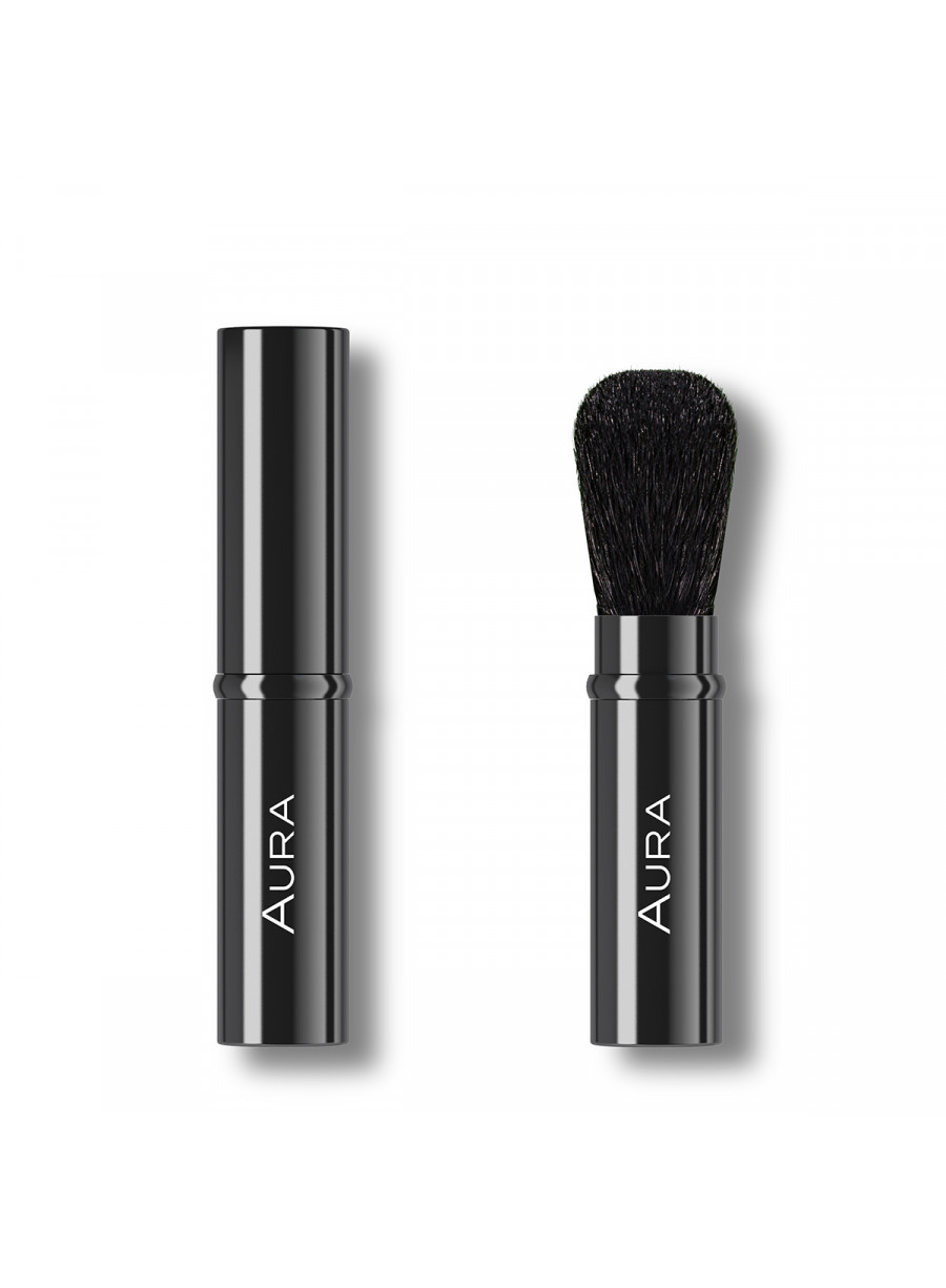 Četka za nanošenje kozmetičkih prahova u praktičnom pakovanju RETRACTABLE BRUSH
